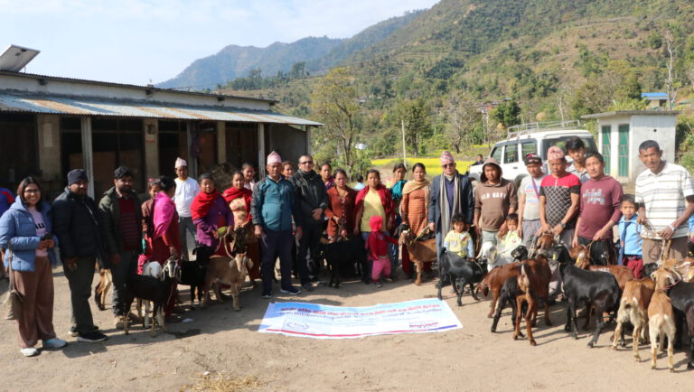 Unser Ziegenprojekt in Nawalparasi